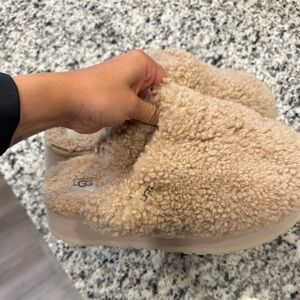 UGG Shearling Platforms